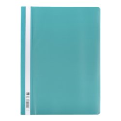 Oxford 100742147 fichier Polypropylène (PP) Transparent, Turquoise, Blanc A4