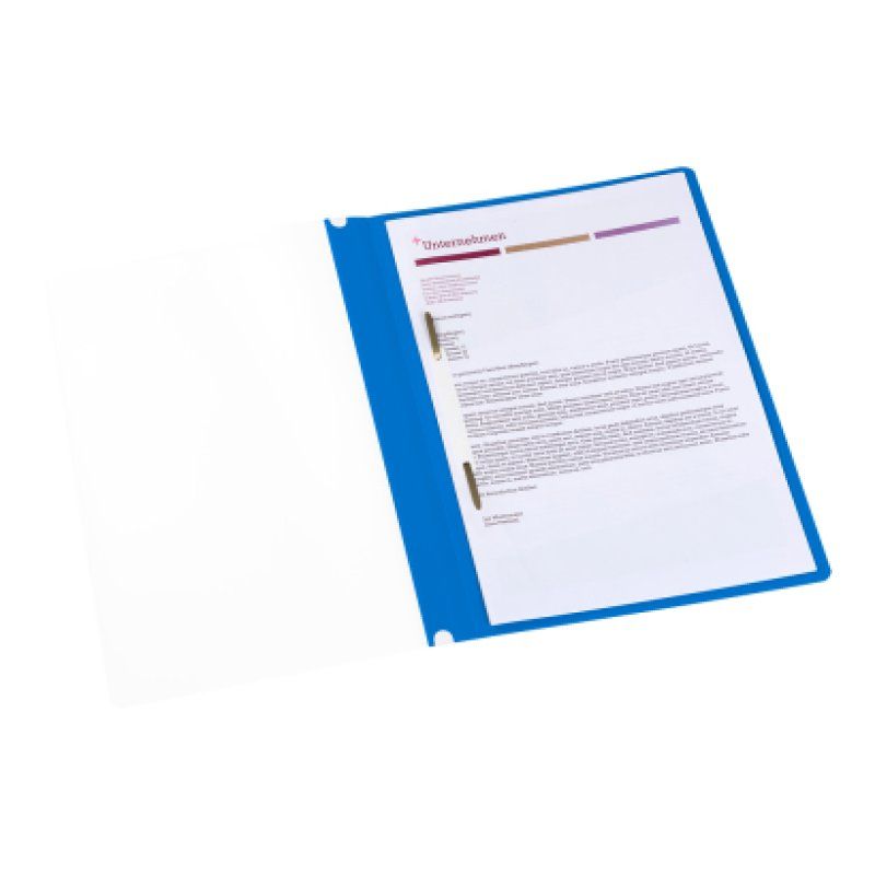 Oxford Chemise à lamelle, A4, PP, couleurs assorties