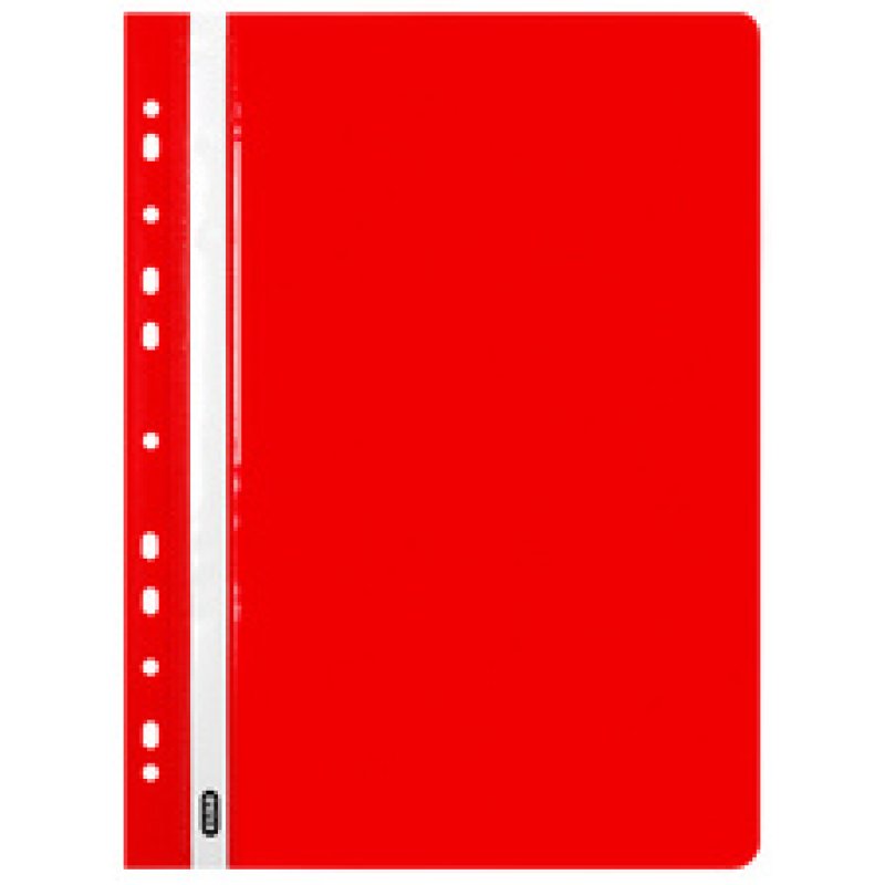 Oxford Chemise de rangement à lamelle, A4, PP, bleu