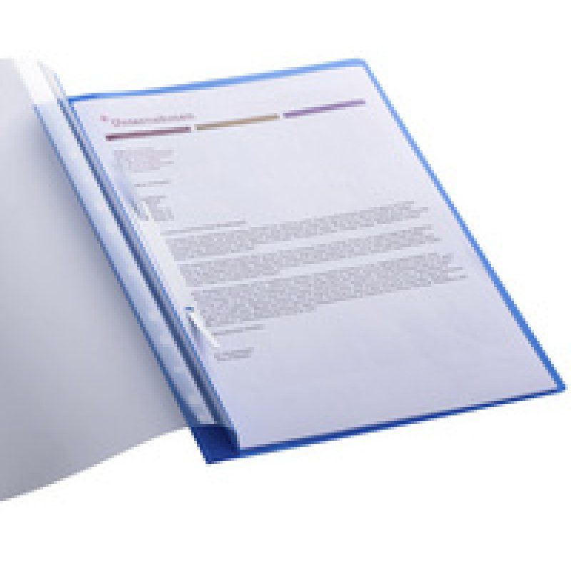 Oxford Chemise de rangement à lamelle, A4, PP, rouge