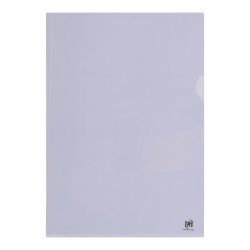Oxford Pochettes transparente Premium, format A4, PVC, 0,14