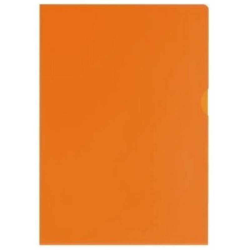 Oxford Pochettes coin Premium, A4, PVC, transparent, orange