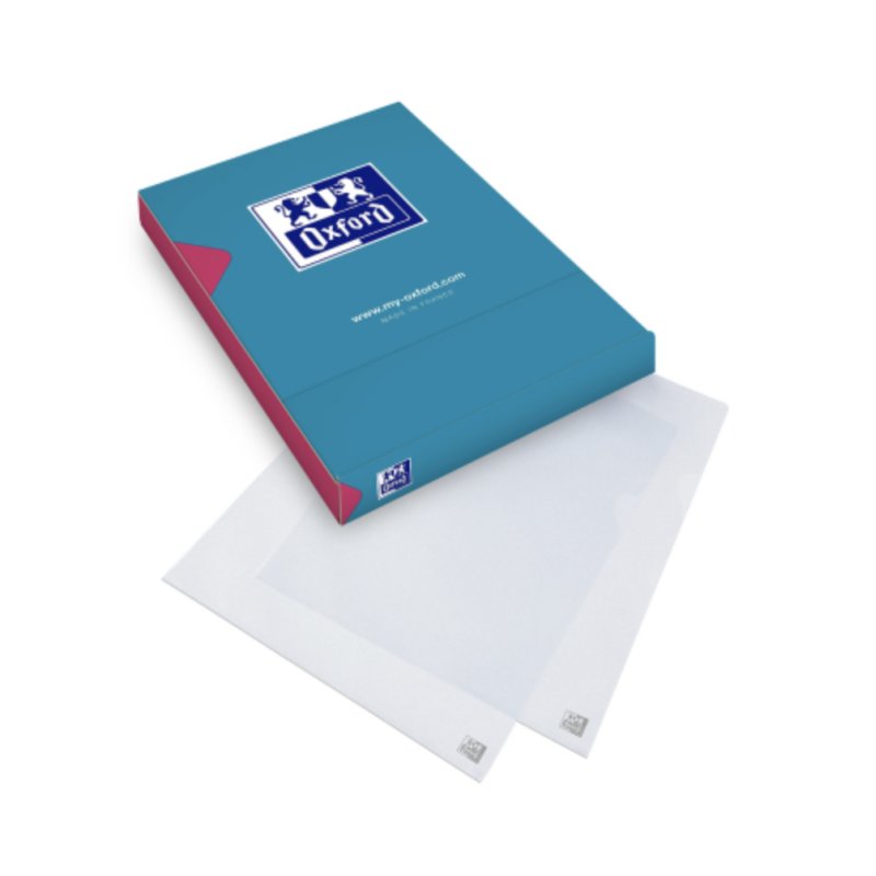 Oxford 400005475 fichier Polypropylène (PP) Bleu A4