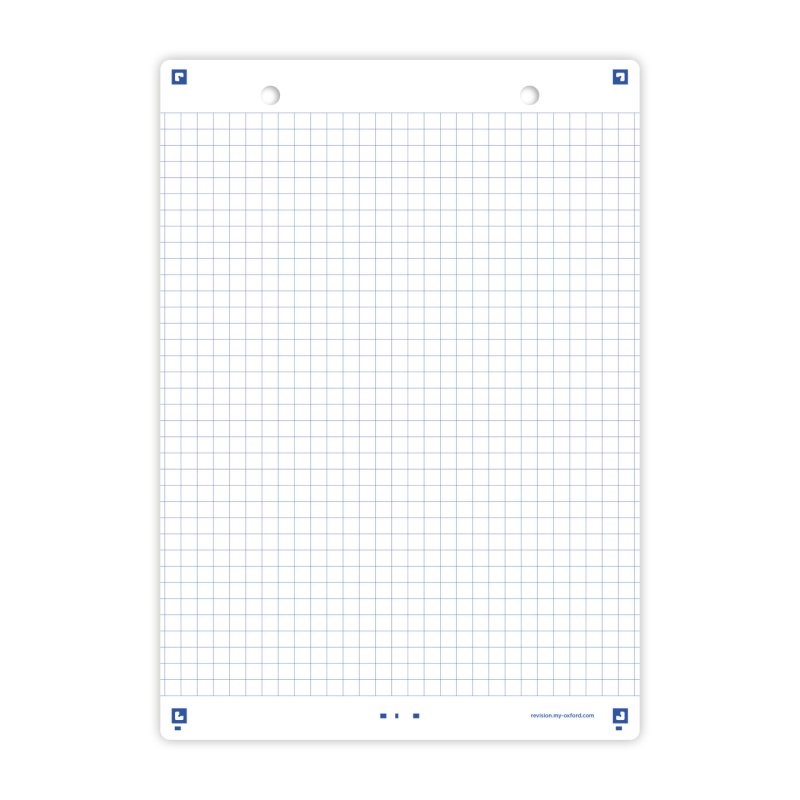 Oxford Fiches bristol REVISION 2.0, A5, blanc