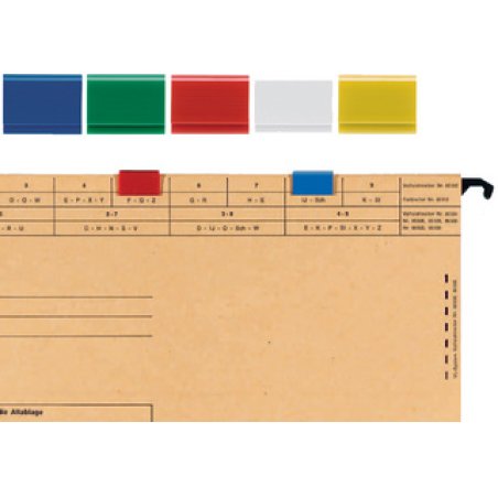 ELBA Farbreiter, aus PVC, zum Aufstecken, gelb