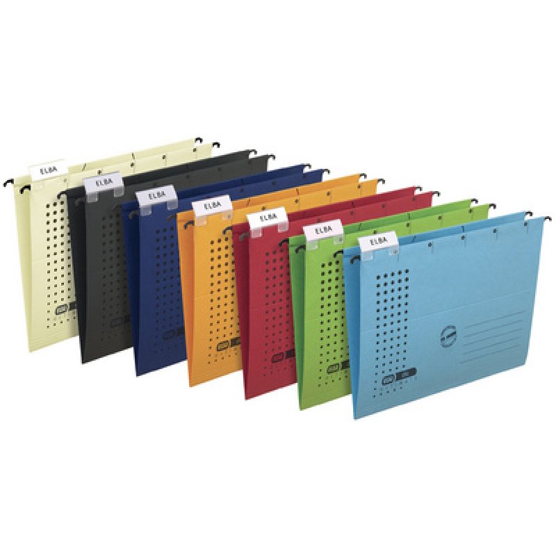 ELBA Hängemappe chic ULTIMATE, DIN A4, rot, 5er