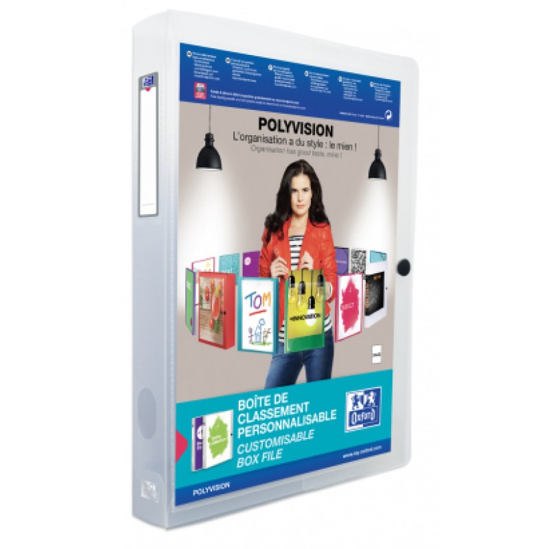 Oxford 100200142 folder Polypropylene (PP) Transparent A4