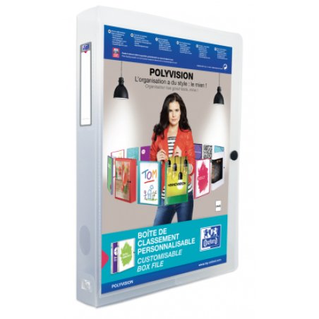 Oxford 100200142 folder Polypropylene (PP) Transparent A4