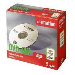 Imation DVD-RW 4.7GB 2x 10pk 4,7 Go