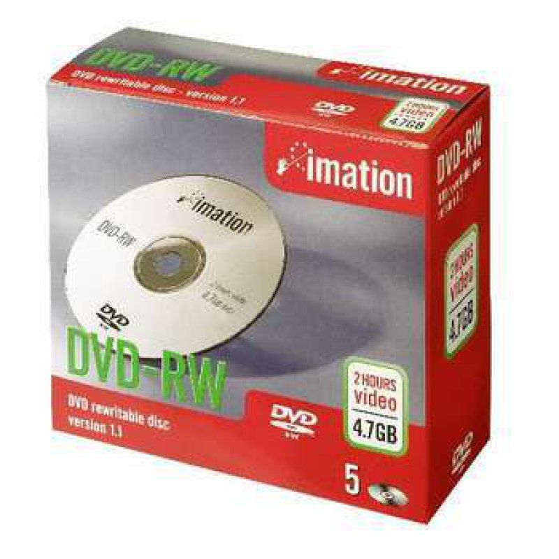 Imation DVD-RW 4.7GB 2x 10pk 4,7 Go