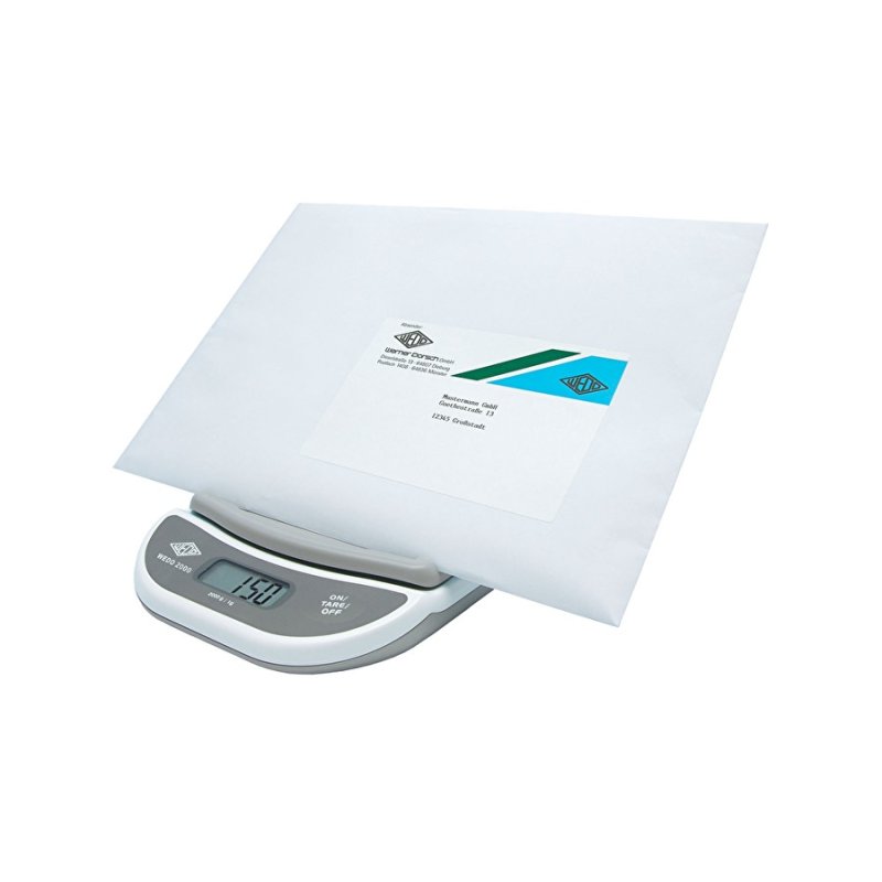 Wedo 2000 Electronic postal scale Grey, White