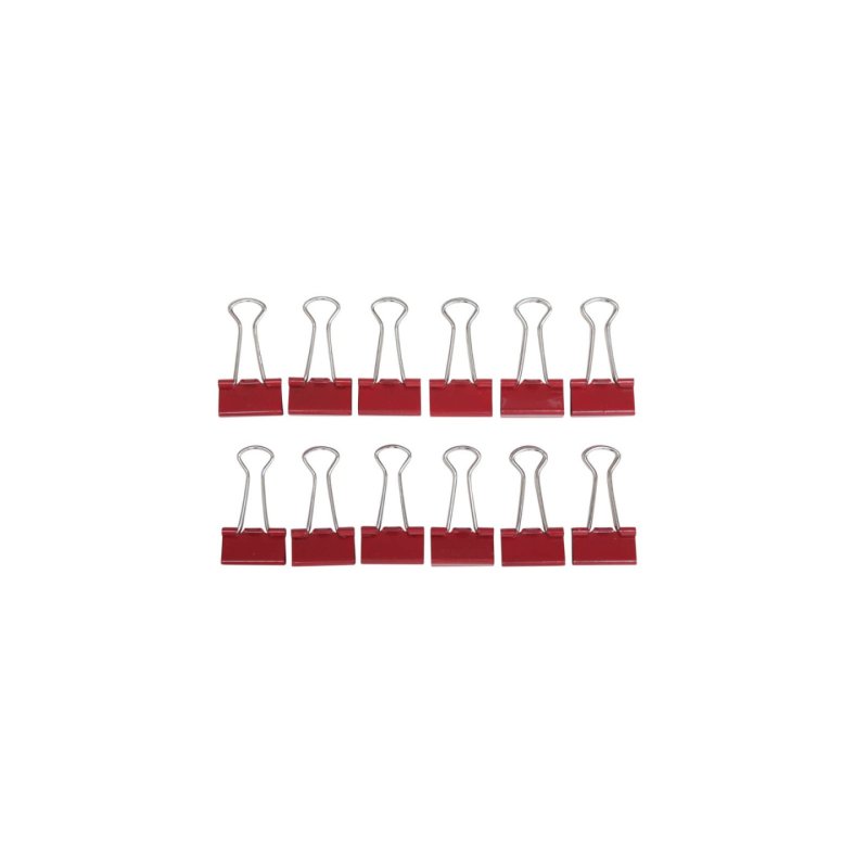 MAUL Pince double clip mauly 214, largeur: 19 mm, rouge