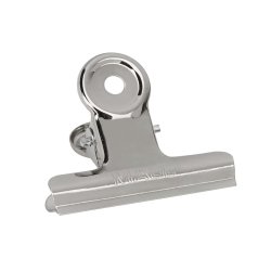 MAUL Pince-lettres en métal, couleur: nickel, largeur: 50 mm