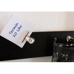 MAUL Pince-lettres en métal, couleur: nickel, largeur: 70 mm