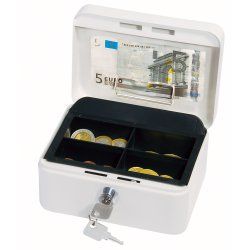 Wedo 145 100H caisse enregistreuse Acier Blanc