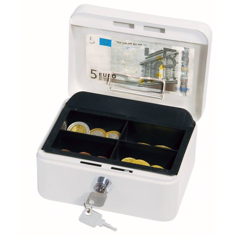 Wedo 145 100H caisse enregistreuse Acier Blanc