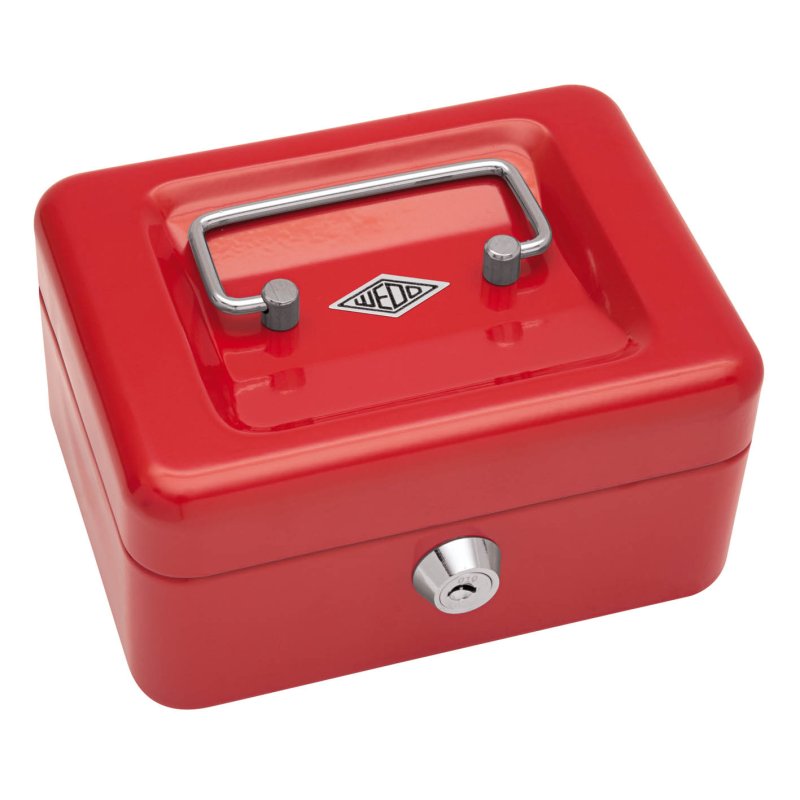 Wedo 145 102H caisse enregistreuse Acier Rouge