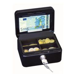 Wedo 145121H cash/ticket box Black
