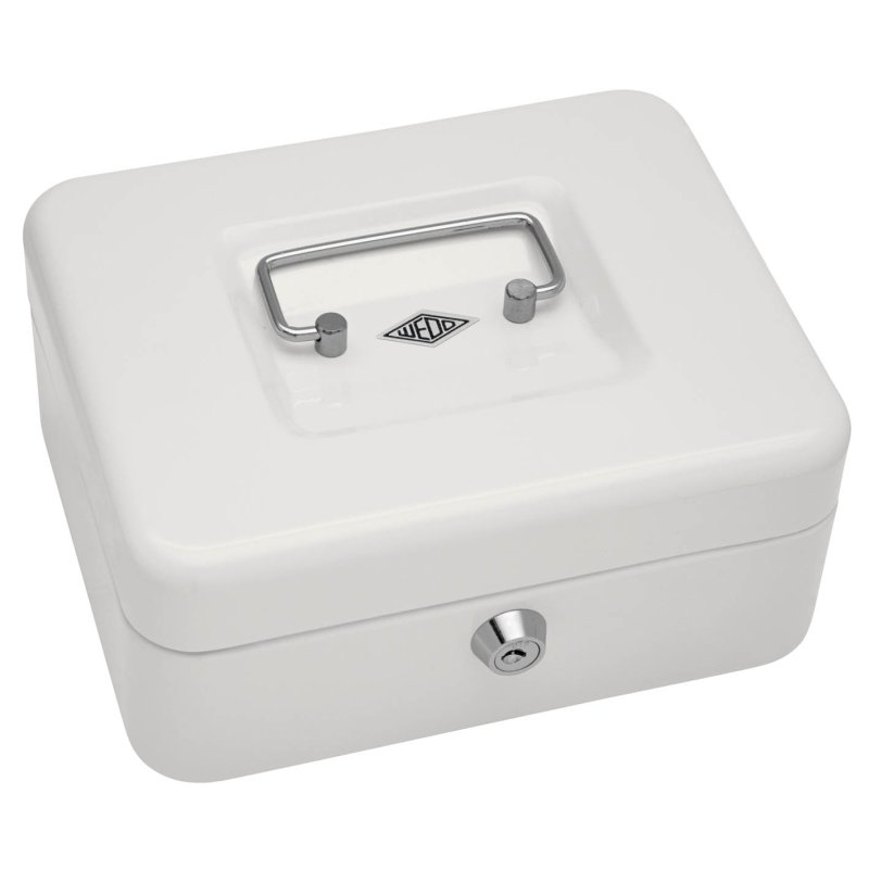 Wedo 145 200H cash/ticket box Steel White