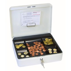 Wedo 145 400H cash/ticket box Steel White