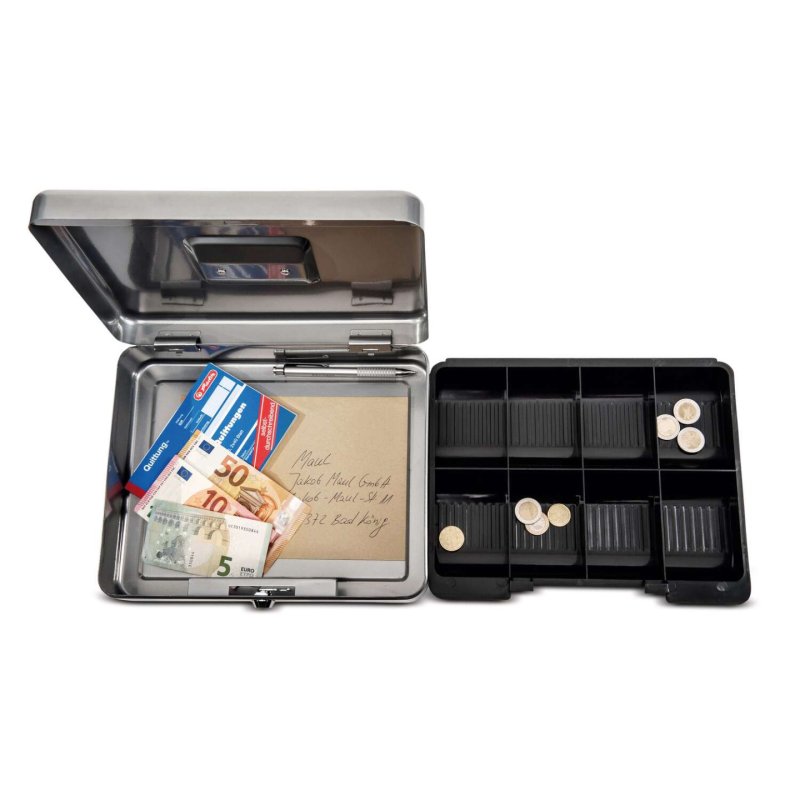 MAUL 5611495 cash/ticket box Steel Silver