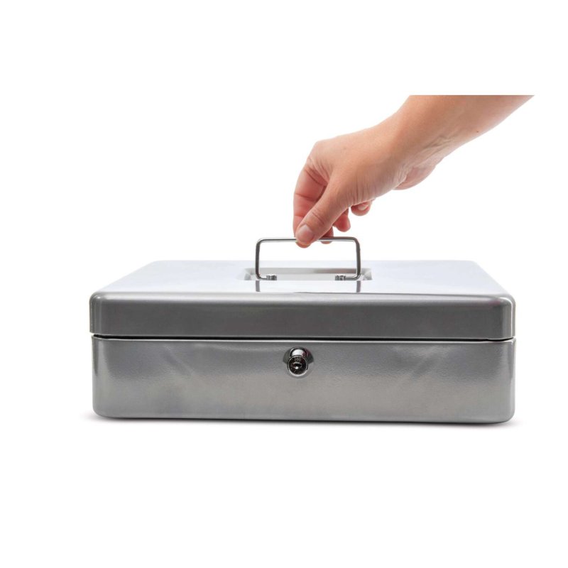 MAUL 5611495 cash/ticket box Steel Silver