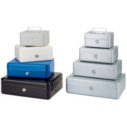 MAUL Caisse à monnaie, (L)200 x (P)170 x (H)90 mm, blanc