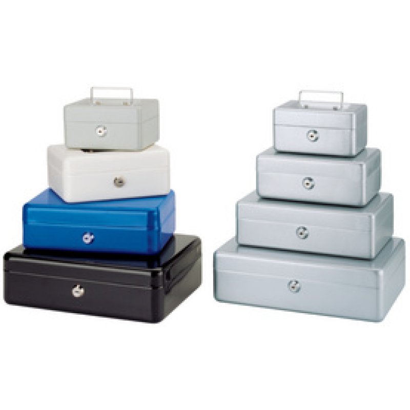 MAUL Caisse à monnaie, (L)200 x (P)170 x (H)90 mm, blanc