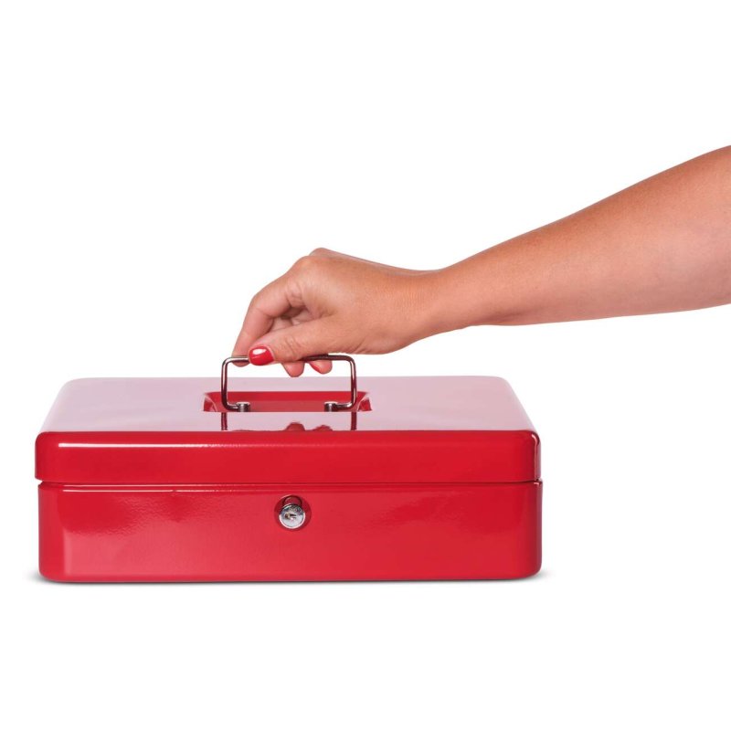 MAUL 5611425 caisse enregistreuse Acier Rouge