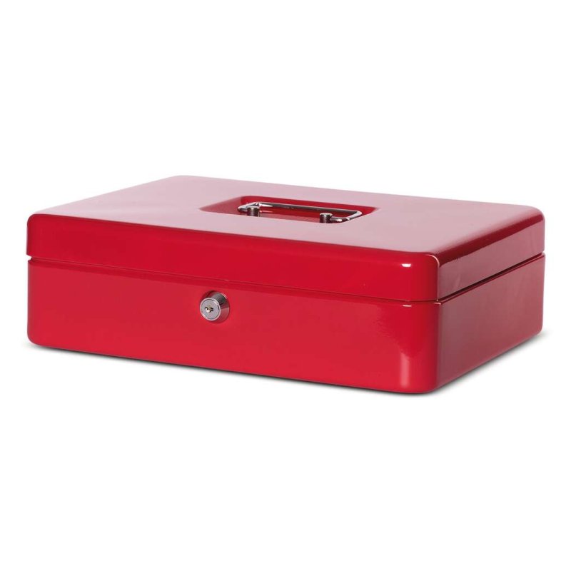 MAUL Caisse à monnaie, (L)300 x (P)245 x (H)90 mm, rouge