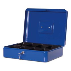 MAUL 5611437 cash/ticket box Steel Blue