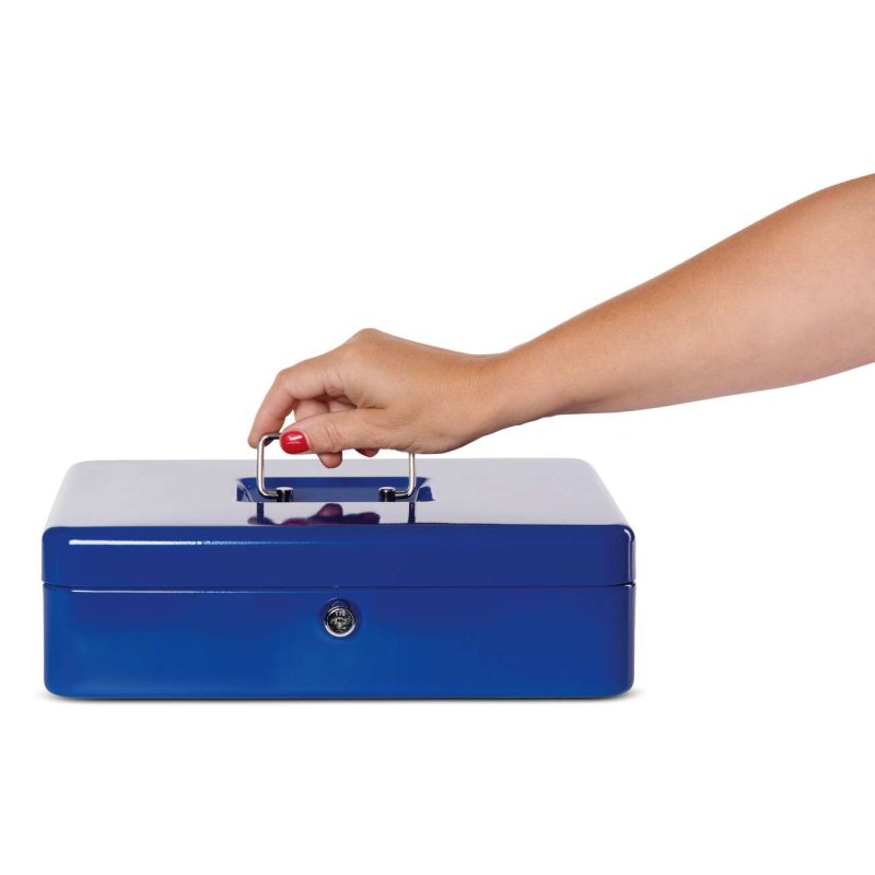 MAUL 5611437 cash/ticket box Steel Blue