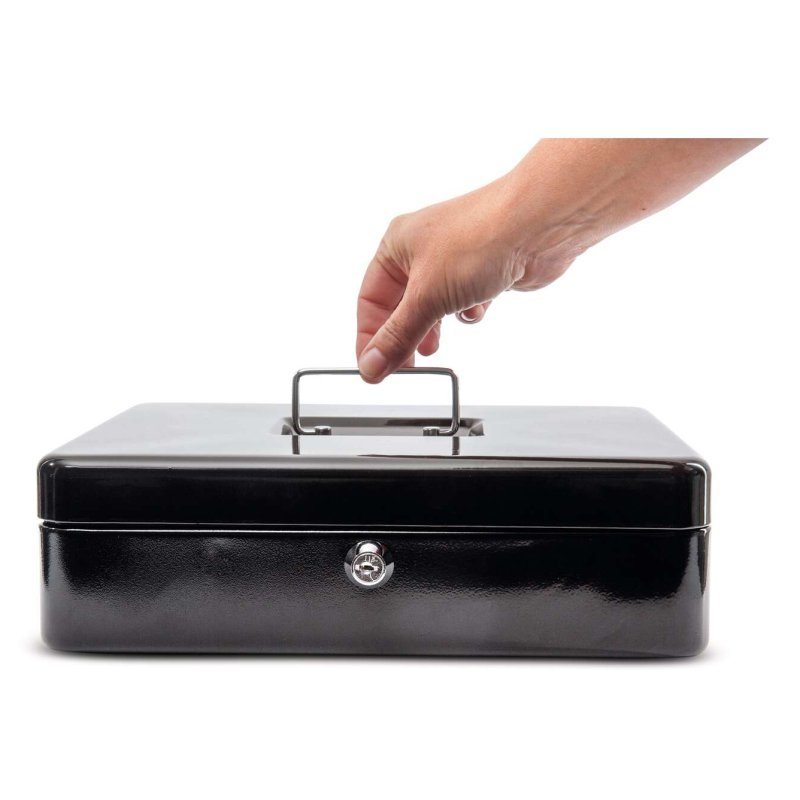 MAUL 5611490 cash/ticket box Steel Black