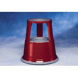 Wedo 212102 tabouret Métal Rouge