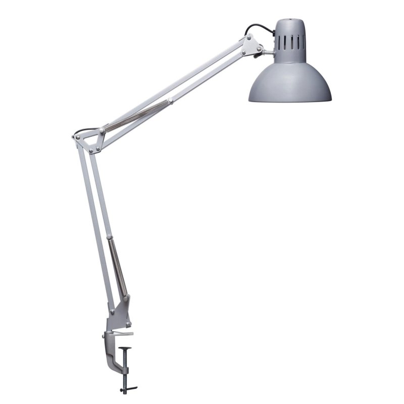 MAUL Lampe de bureau MAULstudy, écartement 55 mm, argent