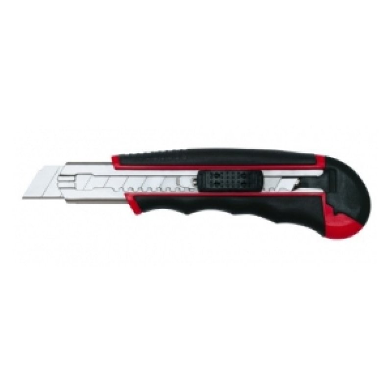 WEDO Cutter pro Auto-Load, lame: 18 mm, noir/rouge