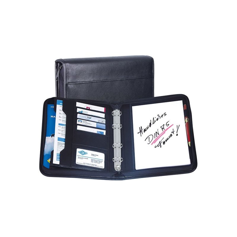 Wedo 58 1501 organiseur personnel Cuir Noir