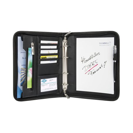 Wedo 58 5101 organiseur personnel Cuir, Nylon Noir