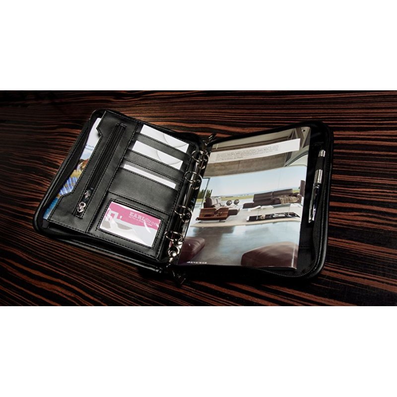 Wedo 58 5101 personal organizer Leather, Nylon Black