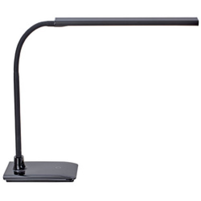 MAUL Lampe de bureau à LED MAULpirro, avec socle, noir