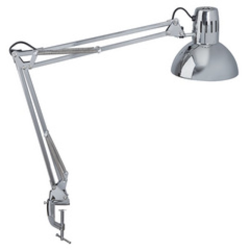 MAUL Lampe de bureau MAULstudy chrome, sans ampoule