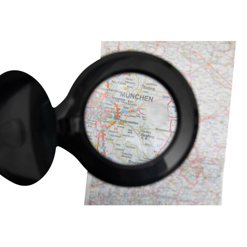 MAUL Lampe loupe à LED MAULiris, dimmable, noir