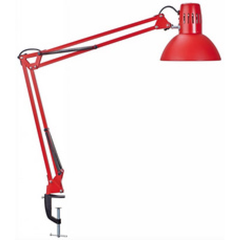 MAUL Lampe de bureau MAULstudy, avec pince, blanc
