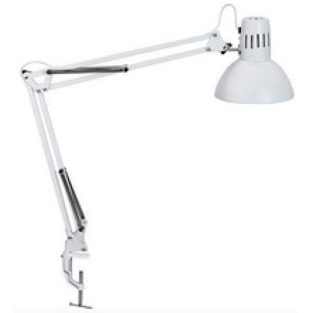 MAUL Lampe de bureau MAULstudy, avec pince, rouge