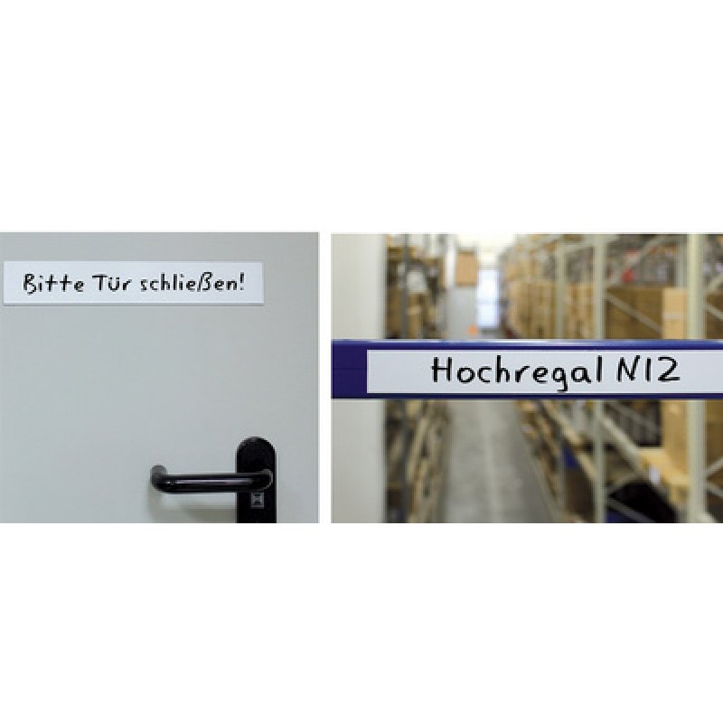 MAUL Ruban magnétique, 10 mm x 10 m, épaisseur: 1 mm, jaune