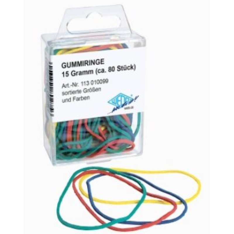 Wedo 113 010099 Bande en caoutchouc 80 pièce(s)