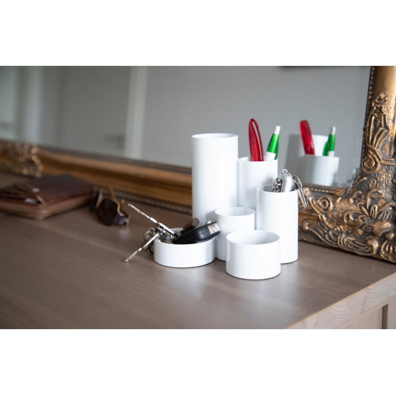 MAUL 4115502 pen/pencil holder Plastic White