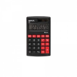 MAUL Calculatrice de poche M 8, 8 chiffres, noir