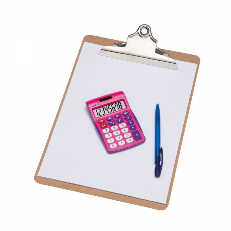 MAUL Calculatrice de bureau MJ 450, 8 chiffres, rose