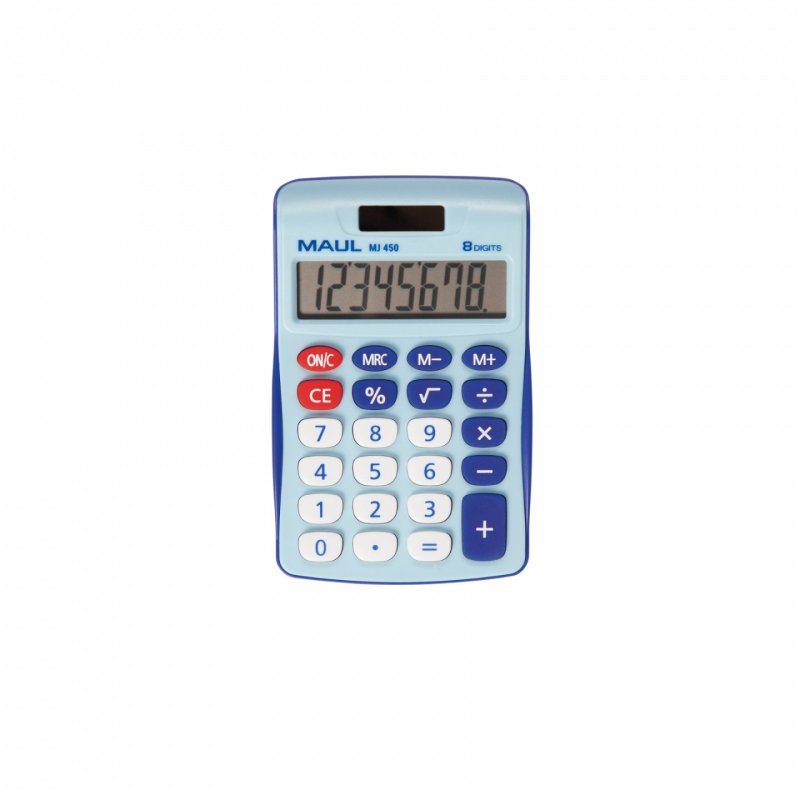 MAUL MJ 450 calculator Pocket Display Blue